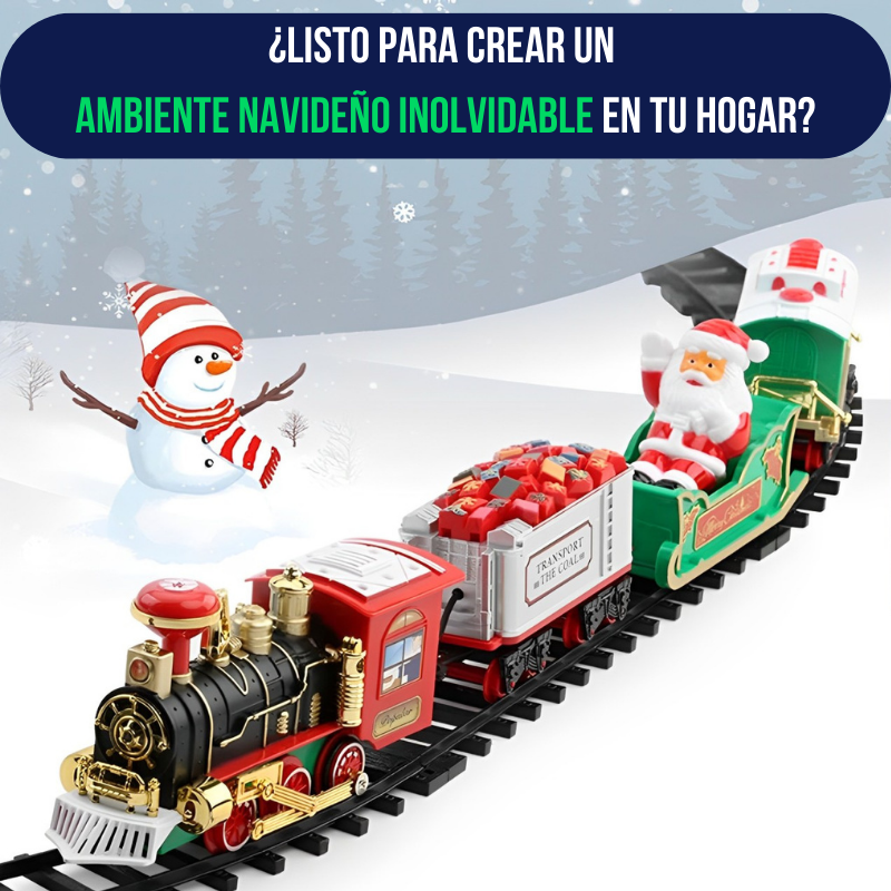 Tren de Navidad – Set Completo de 23 Piezas