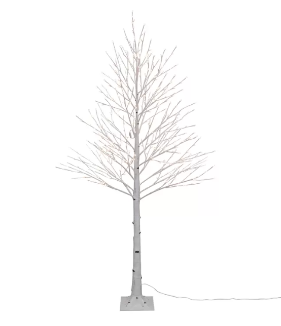 Árbol de Abedul con Luz LED